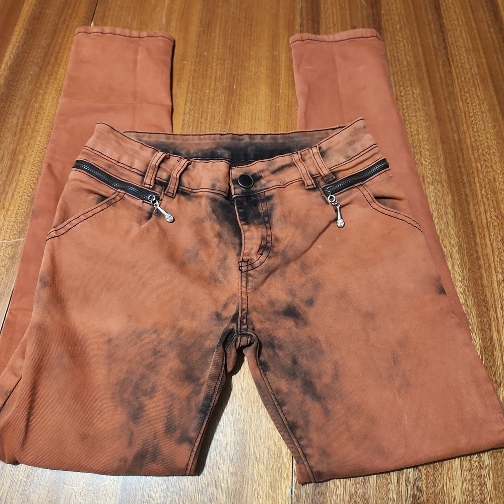 Yt jeans brick color SZ 28